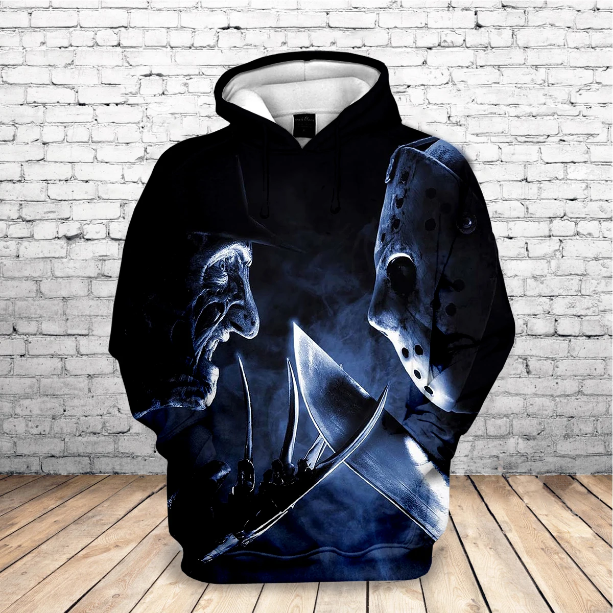 2019 New Sweatshirt Customize Halloween Design 3D Freddy Jason Printed Hoodies Unique Pullovers Tops Men Clothing Drop Shipping
2019 New Sweatshirt Customize Halloween Design 3D Freddy Jason Printed Hoodies Unique Pullovers Tops Men Clothing Drop Shipping