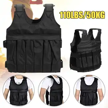 New 50kg Loading Weighted Vest For Boxing Training Workout Fitness Equipment Adjustable Waistcoat Jacket Sand Clothing
New 50kg Loading Weighted Vest For Boxing Training Workout Fitness Equipment Adjustable Waistcoat Jacket Sand Clothing