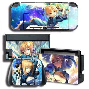 Vinyl Screen Skin Fate saber Protector Stickers for Nintendo Switch NS Console + Controller + Stand Holder Skins
Vinyl Screen Skin Fate saber Protector Stickers for Nintendo Switch NS Console + Controller + Stand Holder Skins