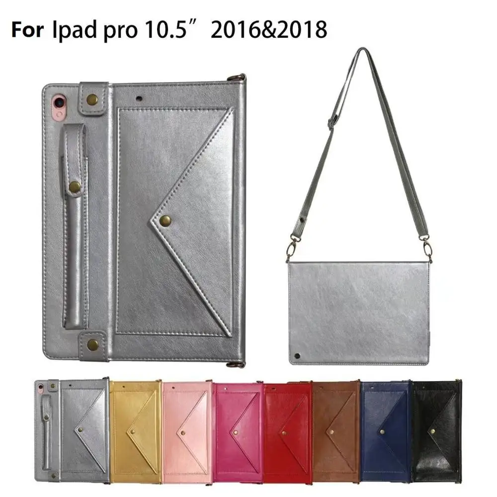 Leather Case For iPad Pro 10.5 2016 2018 Shoulder Strap Envelope Tablet Cover For iPad Air 3 Case 2019 Multifunction Bag EEMIA
Leather Case For iPad Pro 10.5 2016 2018 Shoulder Strap Envelope Tablet Cover For iPad Air 3 Case 2019 Multifunction Bag EEMIA