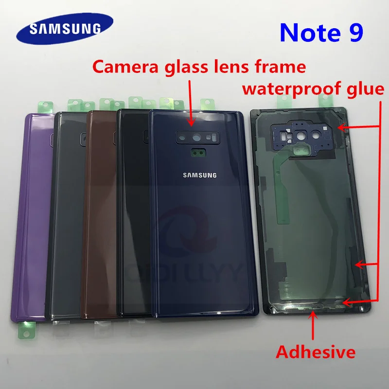 For SAMSUNG Galaxy Note 9 N960 N960F N9600 Back Glass Battery Cover Rear Door Housing Case For SAMSUNG Note 9 Back Glass Cover
For SAMSUNG Galaxy Note 9 N960 N960F N9600 Back Glass Battery Cover Rear Door Housing Case For SAMSUNG Note 9 Back Glass Cover