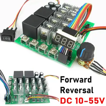 100A Digital Display PWM Speed Controller Module 10-55V Forward Reversal DC Motor 0-100% Adjustable Bidirectional Switch
100A Digital Display PWM Speed Controller Module 10-55V Forward Reversal DC Motor 0-100% Adjustable Bidirectional Switch