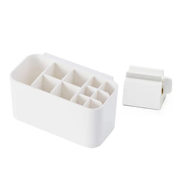 2PCS Plastic Toothpaste Squeezer Extruder Toothbrush Holder Toothpaste Extruder for Home Hotel Bathroom (White)
2PCS Plastic Toothpaste Squeezer Extruder Toothbrush Holder Toothpaste Extruder for Home Hotel Bathroom (White)