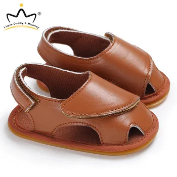 Summer New Baby Sandals Solid Color Soft PU Leather Baby Boy Girl Sandals Non-slip Rubber Sole Toddler Sandals Baby Shoes
Summer New Baby Sandals Solid Color Soft PU Leather Baby Boy Girl Sandals Non-slip Rubber Sole Toddler Sandals Baby Shoes