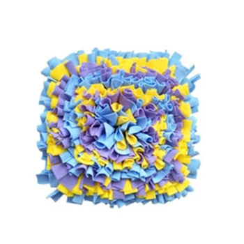 Dog Snuffle Mat Pet Stress Relieving Nosework Training Washable Mixed Colour Pet Feeding Mat Smell Training Mat
Dog Snuffle Mat Pet Stress Relieving Nosework Training Washable Mixed Colour Pet Feeding Mat Smell Training Mat