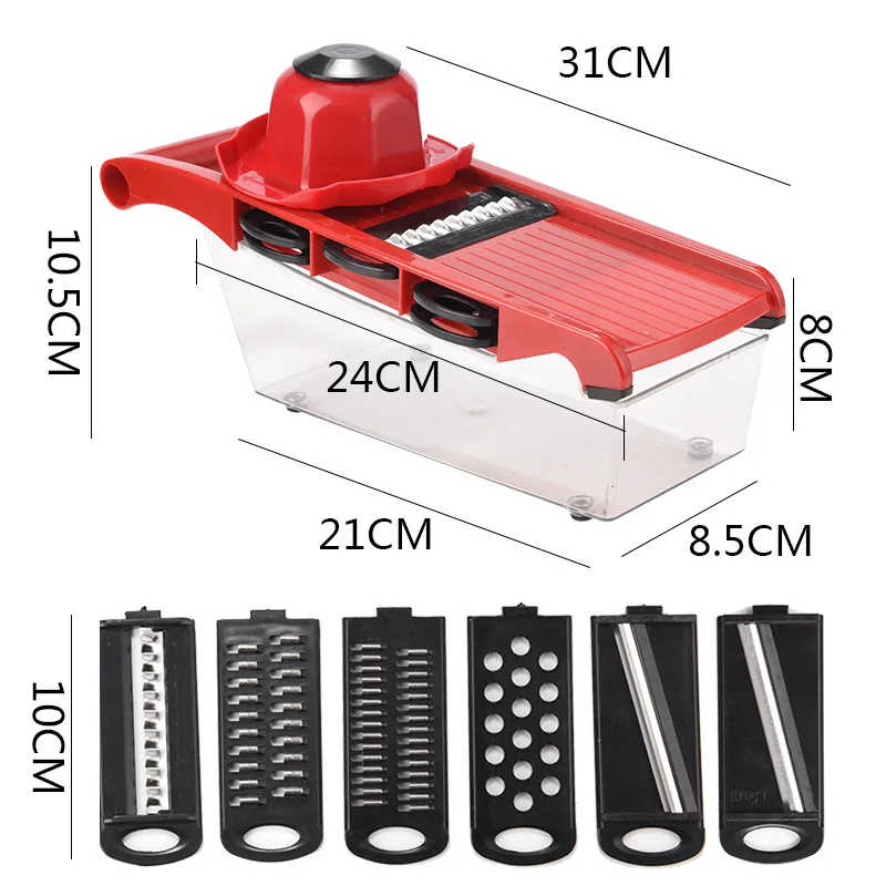 Vegetable Cutter With Steel Blade Mandoline Slicer Potato Peeler Carrot Cheese Grater Vegetable Slicer Kitchen Accessories
Vegetable Cutter With Steel Blade Mandoline Slicer Potato Peeler Carrot Cheese Grater Vegetable Slicer Kitchen Accessories