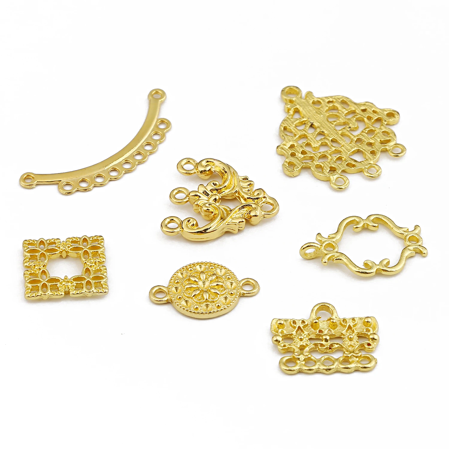 New Arrival 10PCS/LOT Zinc Alloy Metal Charms Pendant Filigree Connectors for DIY Jewelry Findings Making Craft Jewelry
New Arrival 10PCS/LOT Zinc Alloy Metal Charms Pendant Filigree Connectors for DIY Jewelry Findings Making Craft Jewelry