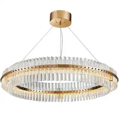 Modern Crystal chandelier in the living Room Ring led Chandeliers Ceiling Luxury Bedroom Lighting Fixtures Gold-bronze/Chrome
Modern Crystal chandelier in the living Room Ring led Chandeliers Ceiling Luxury Bedroom Lighting Fixtures Gold-bronze/Chrome
