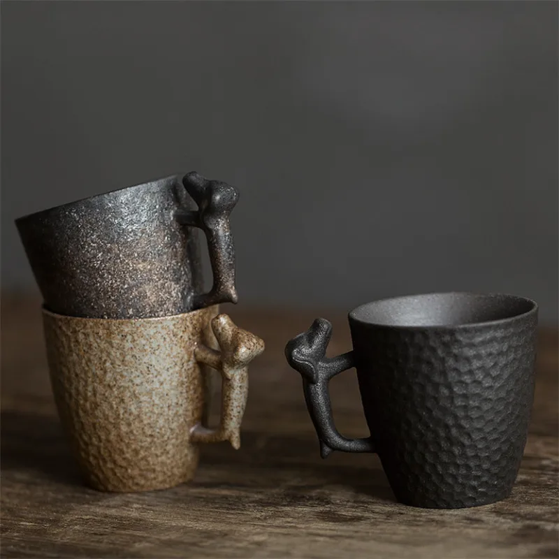 Керамическая Ретро кружка для чая в японском стиле путешествий креативная