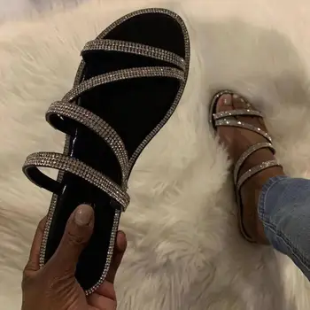 Wholesale new bright diamonds women's platform summer sandals/ flip flop outdoor fashion rhinestones buckle lazy slippers
Wholesale new bright diamonds women's platform summer sandals/ flip flop outdoor fashion rhinestones buckle lazy slippers
