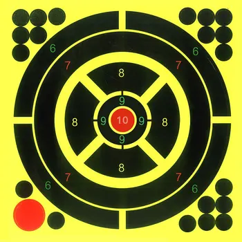 10PCS 8" Shooting Adhesive Targets Splatter Reactive Target Sticker Dia 20cm for Archery Bow Hunting Shooting Practice Training
10PCS 8" Shooting Adhesive Targets Splatter Reactive Target Sticker Dia 20cm for Archery Bow Hunting Shooting Practice Training