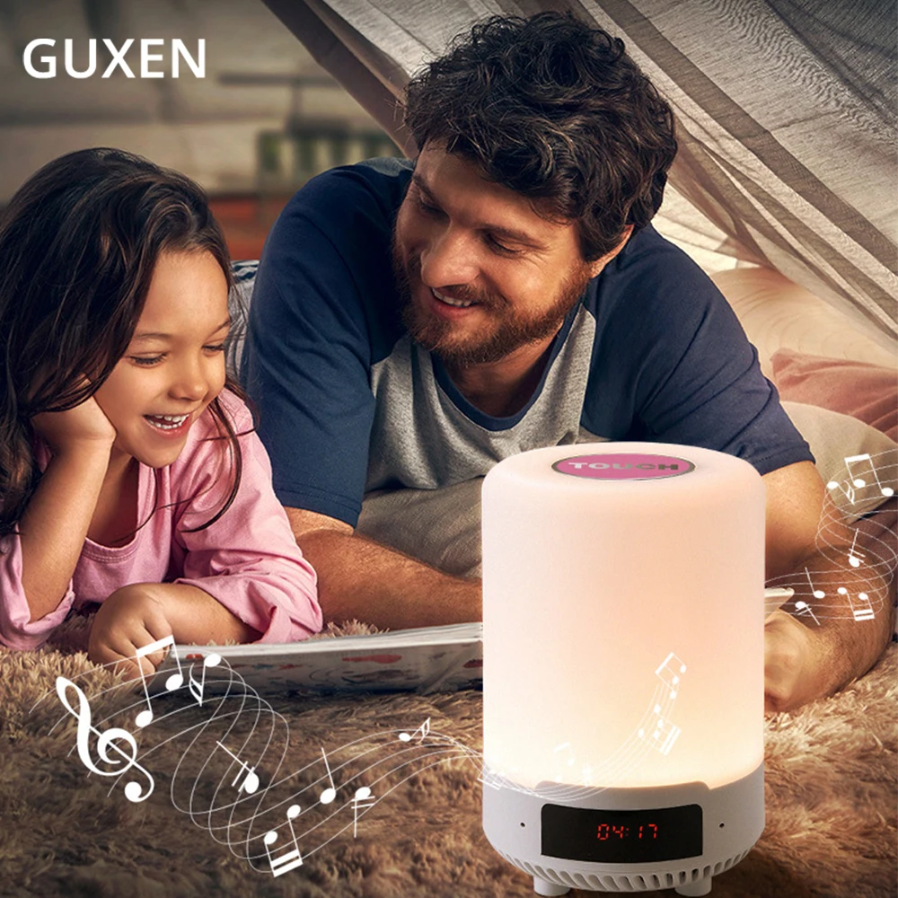 Bluetooth Speaker Wireless LED Night light Creative Rechargeable Colorful table lamp bedroom bedside lamp can set an alarm
Bluetooth Speaker Wireless LED Night light Creative Rechargeable Colorful table lamp bedroom bedside lamp can set an alarm