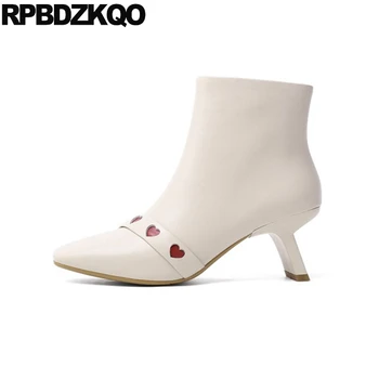 short ladies booties fall square toe brand women winter boots genuine leather beige autumn high heel block ankle chunky shoes
short ladies booties fall square toe brand women winter boots genuine leather beige autumn high heel block ankle chunky shoes