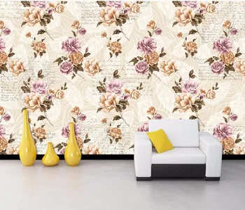 CJSIR Custom Wallpaper Home Decoration American Pastoral Flower English TV Sofa Restaurant Bar Background Wall 3d Wallpaper
CJSIR Custom Wallpaper Home Decoration American Pastoral Flower English TV Sofa Restaurant Bar Background Wall 3d Wallpaper
