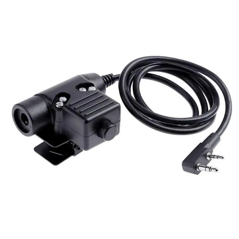 U94 PTT System Military Adapter Plug Push to Talk for kenwood/ Baofeng Radio and Tactical Headset 2 Pin ptt
U94 PTT System Military Adapter Plug Push to Talk for kenwood/ Baofeng Radio and Tactical Headset 2 Pin ptt