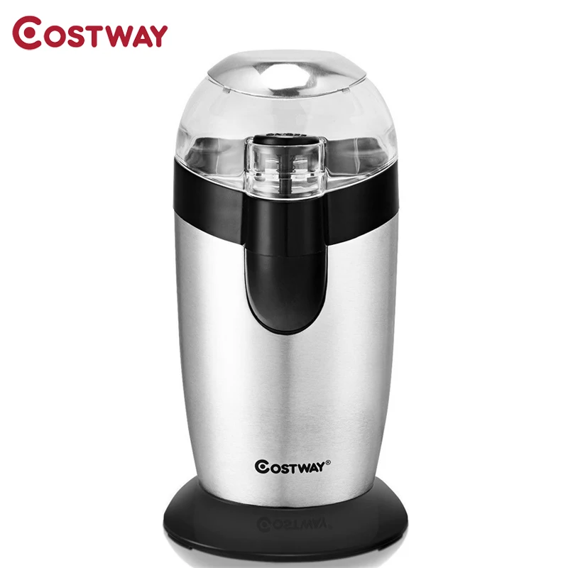 COSTWAY Electric One Touch Stainless Steel Coffee & Spice Grinder High Quality Large Capacity Blade Coffee Grinders EP23701 
COSTWAY Electric One Touch Stainless Steel Coffee & Spice Grinder High Quality Large Capacity Blade Coffee Grinders EP23701