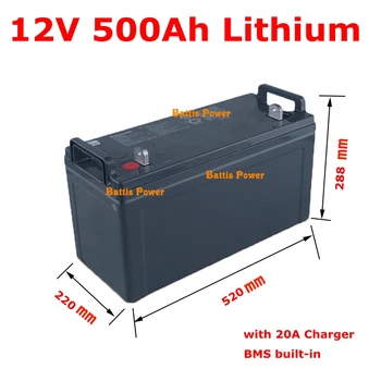 Rechargeable 12V 500Ah 600Ah Lithium li ion battery pack with BMS for emergency system solar system emergeny storage+20A charger
Rechargeable 12V 500Ah 600Ah Lithium li ion battery pack with BMS for emergency system solar system emergeny storage+20A charger