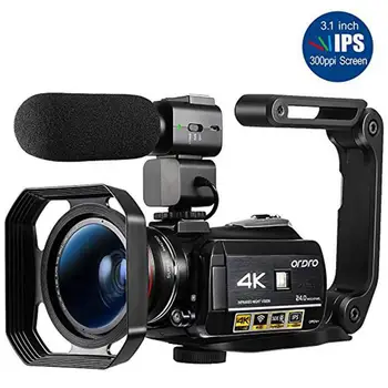 Hot Video Camera 4K Camcorders Vlog Camera Ordro AC3 30X Digital Zoom Night Vision Filmadora for YouTube Video Blogger
Hot Video Camera 4K Camcorders Vlog Camera Ordro AC3 30X Digital Zoom Night Vision Filmadora for YouTube Video Blogger