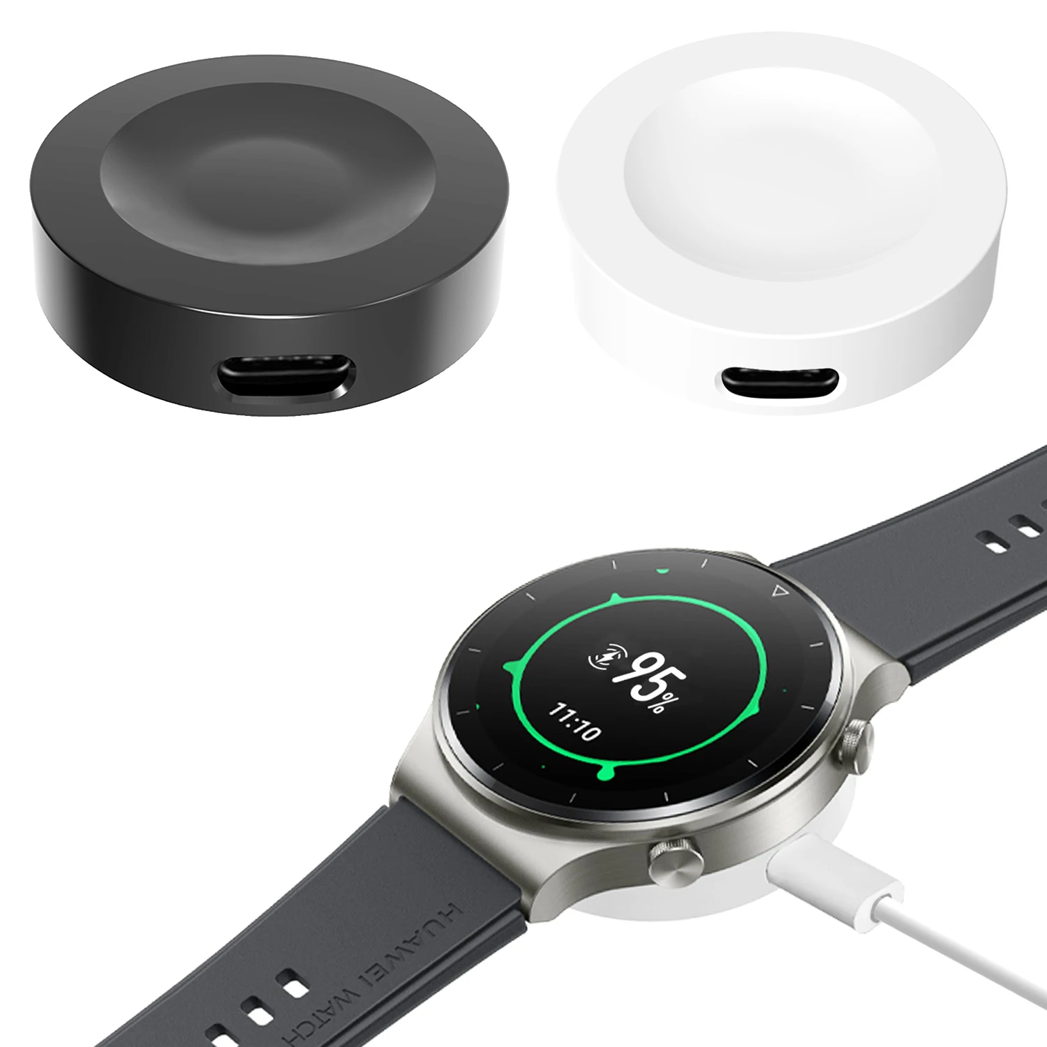 Беспроводной USB-кабель для зарядки док-станции адаптер питания Huawei Watch 3/3 Pro/3Pro/GT2