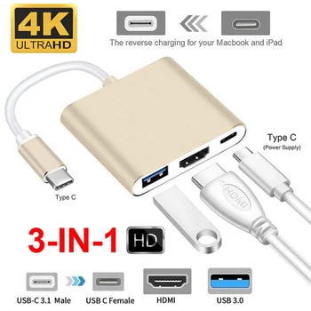 Usb c hub HDMI Type c to Hdmi mac 3.1 Converter Adapter Typec HDMI/USB 3.0/Type-C Aluminum For Apple Macbook adapter for Huawei
Usb c hub HDMI Type c to Hdmi mac 3.1 Converter Adapter Typec HDMI/USB 3.0/Type-C Aluminum For Apple Macbook adapter for Huawei