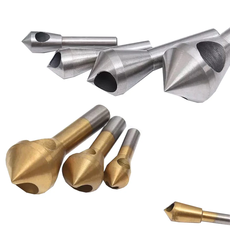 Citop 4pcs/set 90 Degrees Bit Set Drill Bits Tapper Hole Cutter Hand Tools Countersink and Debarring Tool Set Chamfer Set
Citop 4pcs/set 90 Degrees Bit Set Drill Bits Tapper Hole Cutter Hand Tools Countersink and Debarring Tool Set Chamfer Set