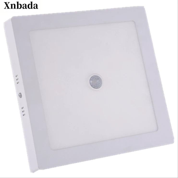 Square human body induction panel light LED mounted downlight infrared sensor corridor ceiling ceiling engineering lighting
Square human body induction panel light LED mounted downlight infrared sensor corridor ceiling ceiling engineering lighting