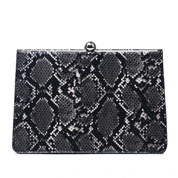 Fashion Python Pattern Leather Evening Clutch with 2 Straps use as Shoulder Bag or Crossbody Purse Bags
Fashion Python Pattern Leather Evening Clutch with 2 Straps use as Shoulder Bag or Crossbody Purse Bags