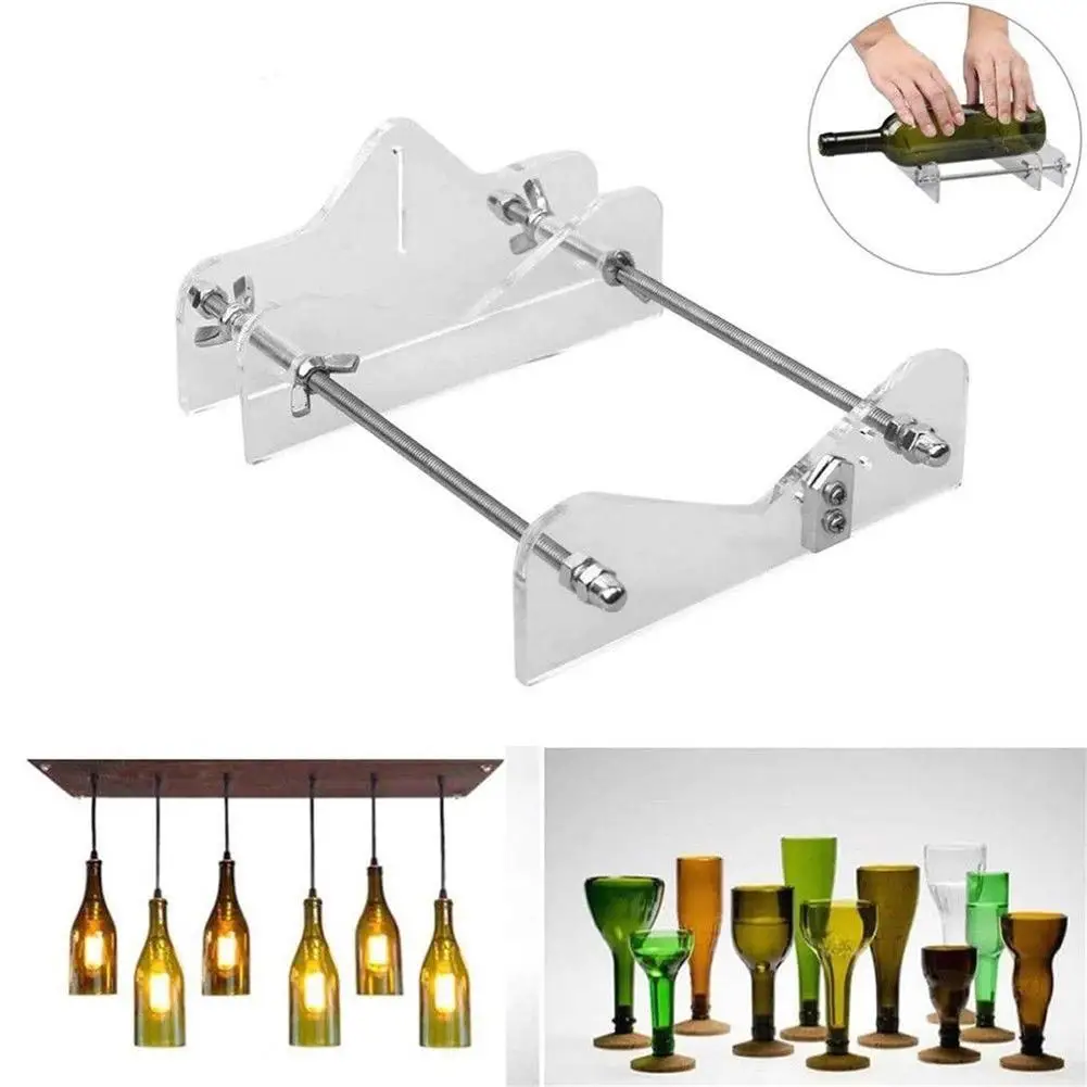 Creative Recycle Glass Beer Wine Bottle Cutter Cutting Machine DIY Crafts Tool Cutting Control Create Glass Sculptures Catchers
Creative Recycle Glass Beer Wine Bottle Cutter Cutting Machine DIY Crafts Tool Cutting Control Create Glass Sculptures Catchers