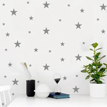 Solid color black white silver stars Wall Sticker for home decoration PVC Removable Wall Stickers Wall Decals Wall Papers 
Solid color black white silver stars Wall Sticker for home decoration PVC Removable Wall Stickers Wall Decals Wall Papers