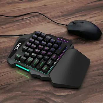 K13 Wired 35 Keys LED Backlit Usb Ergonomic Single Hand Keypad Gaming Keyboard Perfect For Left Hand 50 Million Lifetime
K13 Wired 35 Keys LED Backlit Usb Ergonomic Single Hand Keypad Gaming Keyboard Perfect For Left Hand 50 Million Lifetime