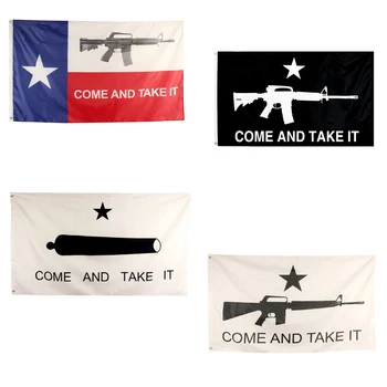Come And Take It Flag 150* 90cm 3ft x 5ft Custom Banner Metal Holes Grommets
Come And Take It Flag 150* 90cm 3ft x 5ft Custom Banner Metal Holes Grommets