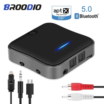 Bluetooth Transmitter Receiver 5.0 Wireless USB Adapter CSR8675 APTX HD LL Bt Audio Music 3.5mm 3.5 AUX Jack/SPDIF/RCA for TV PC
Bluetooth Transmitter Receiver 5.0 Wireless USB Adapter CSR8675 APTX HD LL Bt Audio Music 3.5mm 3.5 AUX Jack/SPDIF/RCA for TV PC