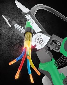 Multifunctional Electrician Pliers Long Nose Pliers Wire Stripper Cable Cutter Terminal Crimping Hand Tools
Multifunctional Electrician Pliers Long Nose Pliers Wire Stripper Cable Cutter Terminal Crimping Hand Tools