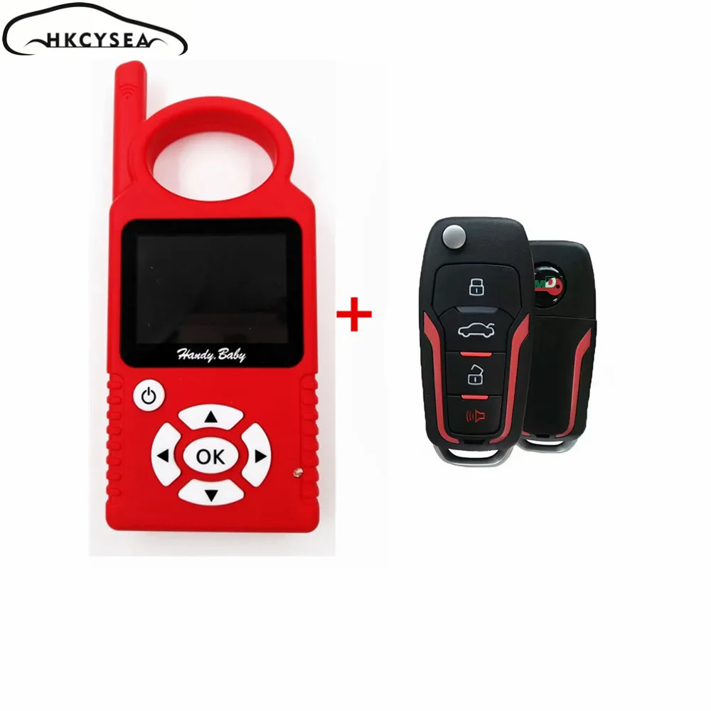 V9.0.5 Handy Baby Car Key Copy Auto Key Programmer for 4D/46/48 King Red Chip Multi Language with 1pc F ord StyleSuper Remote
V9.0.5 Handy Baby Car Key Copy Auto Key Programmer for 4D/46/48 King Red Chip Multi Language with 1pc F ord StyleSuper Remote
