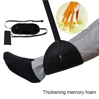 Foot Rest Portable Travel Footrest Flight Carry-on Foot Rest Office Feet Rest Leg Hammock Travel Accessories Footrest Hammock