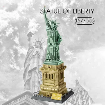 Wange 5227 Architecture series the Statue of Liberty Model Building Blocks set classic MOC streetview Toys for children
Wange 5227 Architecture series the Statue of Liberty Model Building Blocks set classic MOC streetview Toys for children