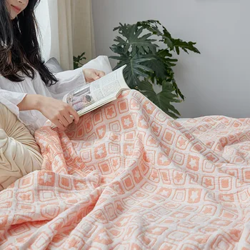 Claroom Cotton Gauze Towel Muslin Blanket Soft Throw Blanket For Adults On The/Bed/Sofa/Plane/Travel Bedspread
Claroom Cotton Gauze Towel Muslin Blanket Soft Throw Blanket For Adults On The/Bed/Sofa/Plane/Travel Bedspread