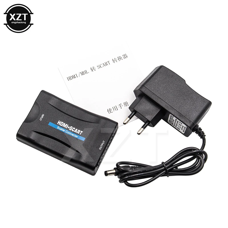 1080P Scart To Hdmi Video Audio Converter HDMI to SCART AV Signal Adapter For HDTV Sky Box STB DVD Smartphone US EU Power Plug
1080P Scart To Hdmi Video Audio Converter HDMI to SCART AV Signal Adapter For HDTV Sky Box STB DVD Smartphone US EU Power Plug