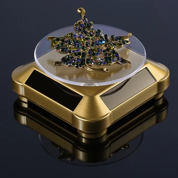 2018 Fashionable Solar Power Battery 360 Rotating Turntable Display Stand Turn Table Plate For Ring Necklace Bracelet Jewelry
2018 Fashionable Solar Power Battery 360 Rotating Turntable Display Stand Turn Table Plate For Ring Necklace Bracelet Jewelry