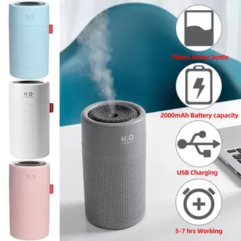 750mL LED Light Humidifier Cool Mist Air Diffuser Purifier Office Room Car USB Air Humidifier Home Car Desktop Aroma Diffuser
750mL LED Light Humidifier Cool Mist Air Diffuser Purifier Office Room Car USB Air Humidifier Home Car Desktop Aroma Diffuser