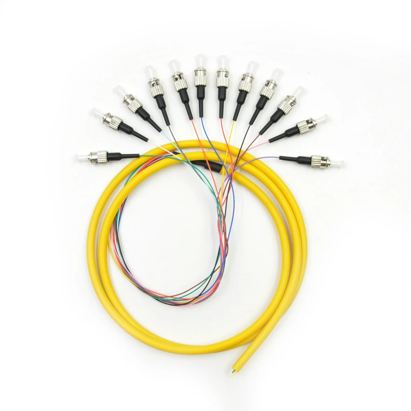 5PCS/lot 12 Strand 9/125 Fiber Optic Pigtail 1.5m ST/UPC Single Mode,12 fiber pigtail
5PCS/lot 12 Strand 9/125 Fiber Optic Pigtail 1.5m ST/UPC Single Mode,12 fiber pigtail