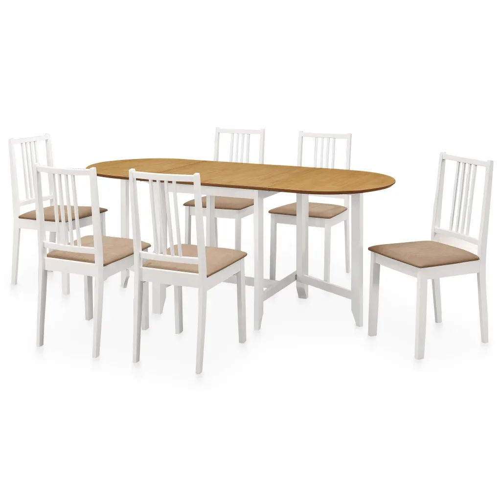 7 Pieces Dining Set with Extensible Table for Dining Room MDF Table for Living Room Simple Durable Dining room furniture 3 Color
7 Pieces Dining Set with Extensible Table for Dining Room MDF Table for Living Room Simple Durable Dining room furniture 3 Color