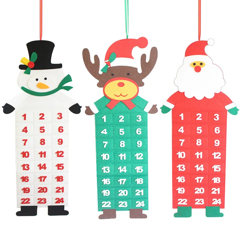 Christmas Advent Calendar Wall Calendar 2019 Pendant Christmas Gift DIY Advent Calendar Christmas Decorations for Home
Christmas Advent Calendar Wall Calendar 2019 Pendant Christmas Gift DIY Advent Calendar Christmas Decorations for Home