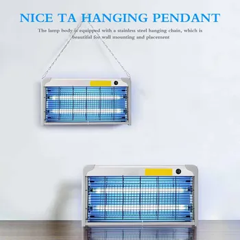 Hanging UV Sterilization Lamp Portable Germicidal Lamp With Ozone Air Purifier Clean Air Kill Mites For Home Restaurant Hotel
Hanging UV Sterilization Lamp Portable Germicidal Lamp With Ozone Air Purifier Clean Air Kill Mites For Home Restaurant Hotel