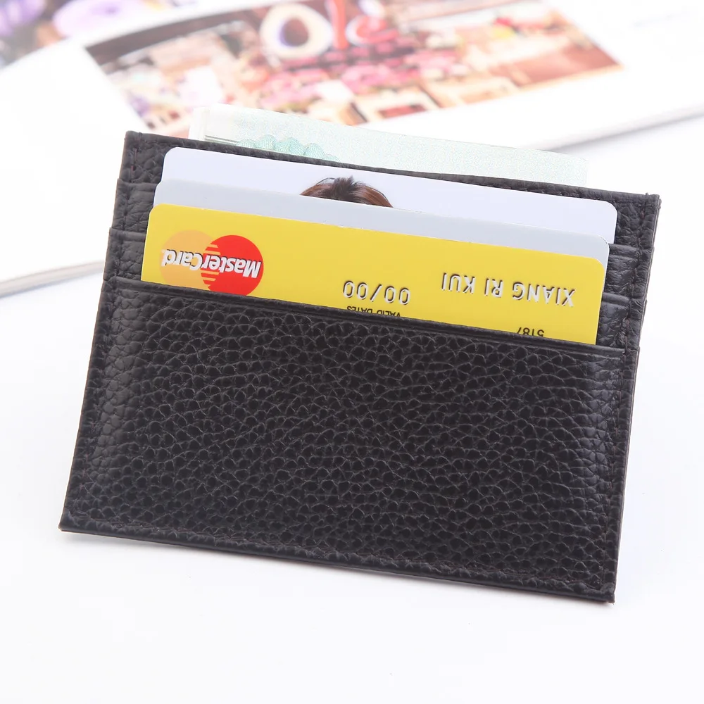 Men Card Holder First Layer Cattlehide Card Bag Genuine Leather Card Case Simple Credit Wallet Certificate Holder Ultra-Thin Car
Men Card Holder First Layer Cattlehide Card Bag Genuine Leather Card Case Simple Credit Wallet Certificate Holder Ultra-Thin Car