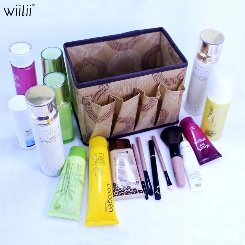 Collapsible Makeup Container Non Woven Desktop Bathroom Zakka Storage Box With 4 Pockets For Brush Eyebrow Pencil So Organizer
Collapsible Makeup Container Non Woven Desktop Bathroom Zakka Storage Box With 4 Pockets For Brush Eyebrow Pencil So Organizer