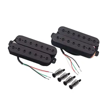 2pcs Pickup Black Double Coil 7 String Professional Guitar Parts Humbucker Pickup for Musical Instrument Guitar Bass 
2pcs Pickup Black Double Coil 7 String Professional Guitar Parts Humbucker Pickup for Musical Instrument Guitar Bass