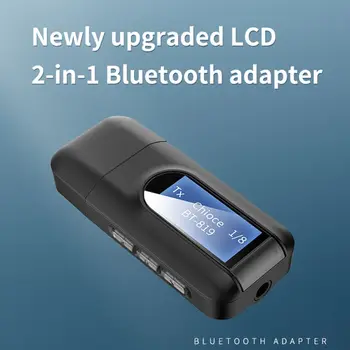 USB Dongle Bluetooth 5.0 Audio Receiver Transmitter with LCD Display 2IN1 Mini 3.5mm Jack AUX USB Wireless Adapter for TV Car PC
USB Dongle Bluetooth 5.0 Audio Receiver Transmitter with LCD Display 2IN1 Mini 3.5mm Jack AUX USB Wireless Adapter for TV Car PC
