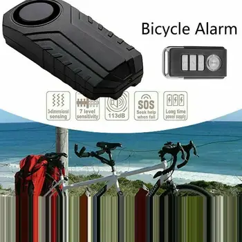 113Db Wireless Anti-Theft Vibration Motorcycle Bike Security Alarm W/Remote Ip55 Waterproof Pc Material Shell
113Db Wireless Anti-Theft Vibration Motorcycle Bike Security Alarm W/Remote Ip55 Waterproof Pc Material Shell
