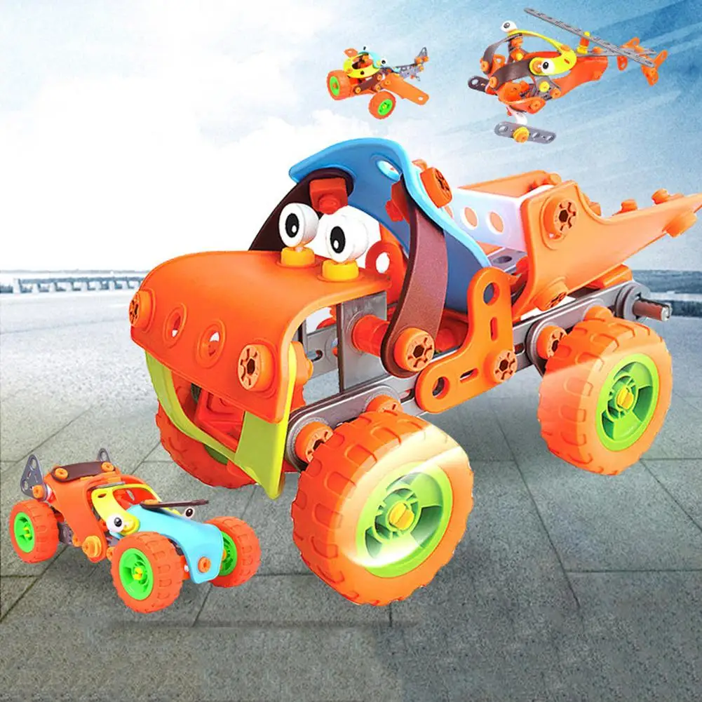 1 Set Kids DIY Blocks Toy 5 in 1 DIY Building Blocks Gear Nuts Plane Car Construction Education Developmental Kids Toy
1 Set Kids DIY Blocks Toy 5 in 1 DIY Building Blocks Gear Nuts Plane Car Construction Education Developmental Kids Toy